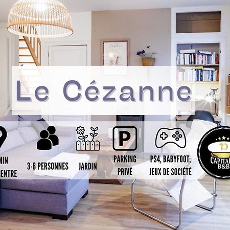 Le Cezanne - Jardin - Parking - Babyfoot - Centre-Ville ทรัวส์ ภายนอก รูปภาพ